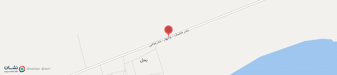 عکس خیابان بندر جاسک - چابهار - بندرعباس بخش مرکزی شهرستان جاسک