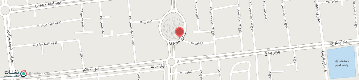 عکس میدان مولوی ایرانشهر