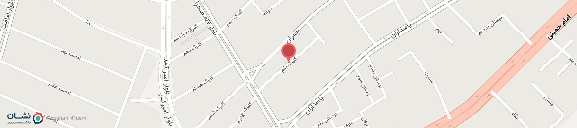 عکس خیابان گلبرگ یکم رودهن