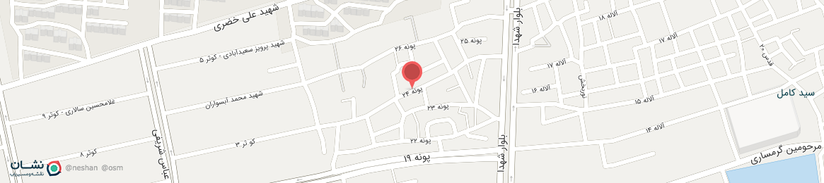 عکس کوچه پونه 24 بندرعباس