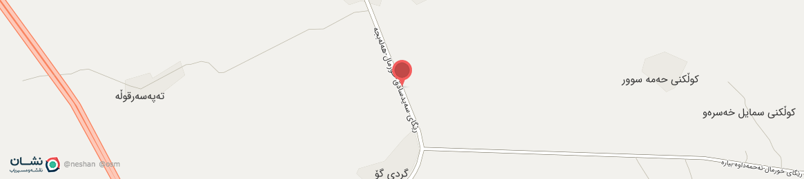 عکس خیابان ریگای سەیدسادق-خورمال-هەلەبجە