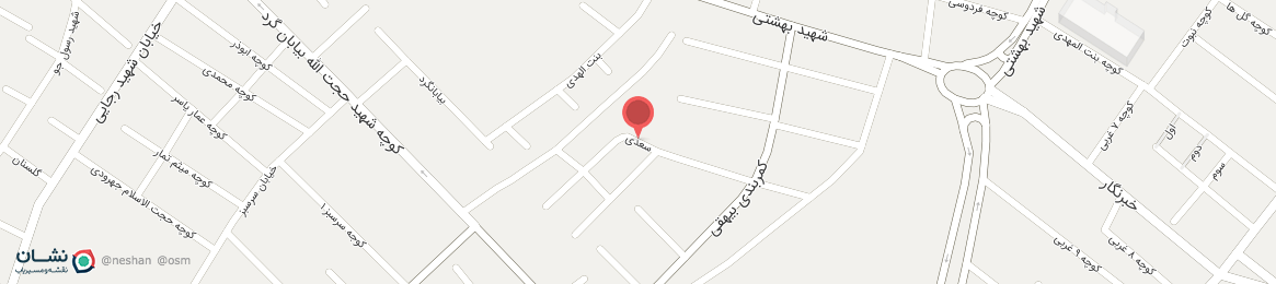 عکس خیابان سعدی ورامین