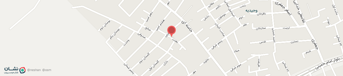 عکس خیابان بعثت وحیدیه