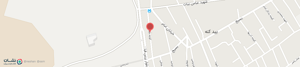 عکس خیابان مسجد بید کنه