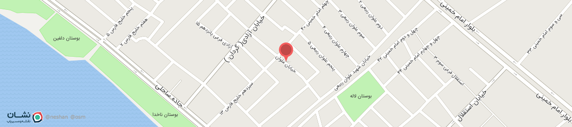 عکس خیابان ملوان بندر کنگان