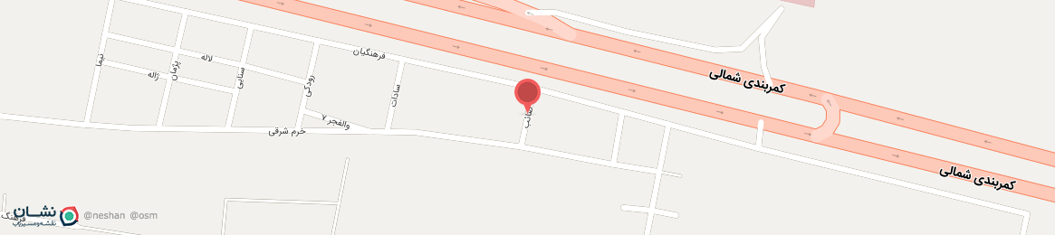 عکس خیابان صائب نجف آباد