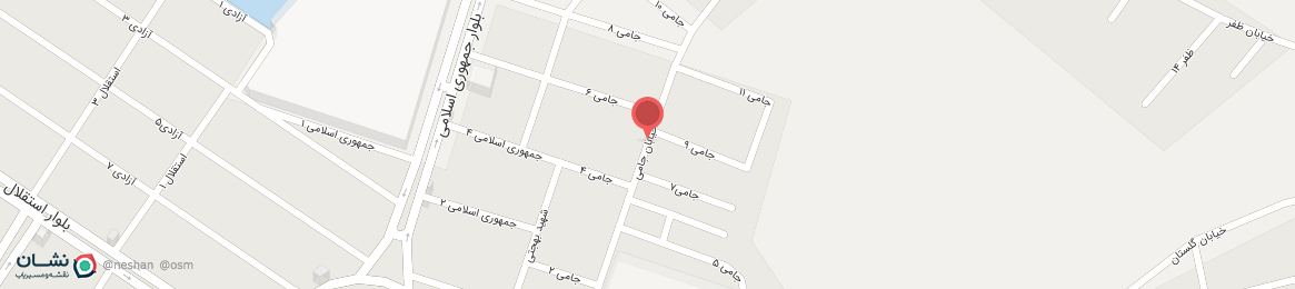 عکس خیابان جامی شهر بابک