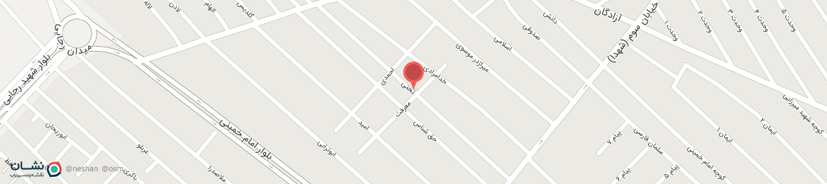 عکس خیابان تختی نسیم شهر