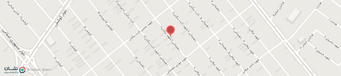 عکس خیابان شهید محمد جواد سنگتراش مشهد