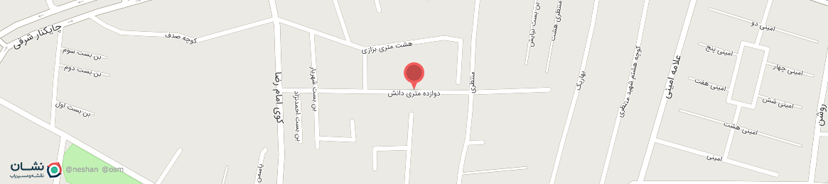 عکس خیابان دوازده متری دانش مرند