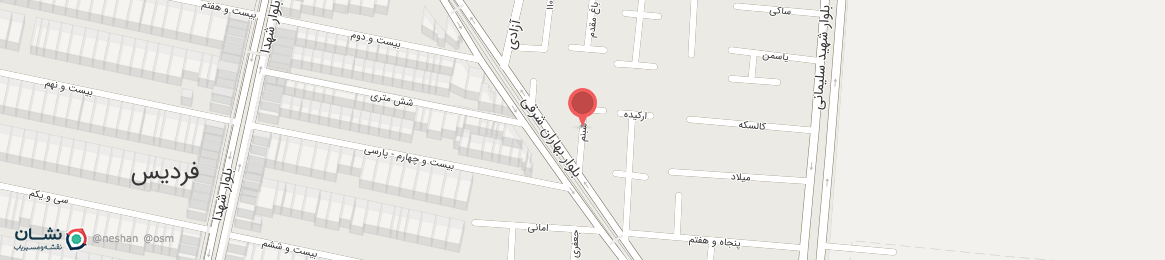 عکس خیابان شبنم فردیس