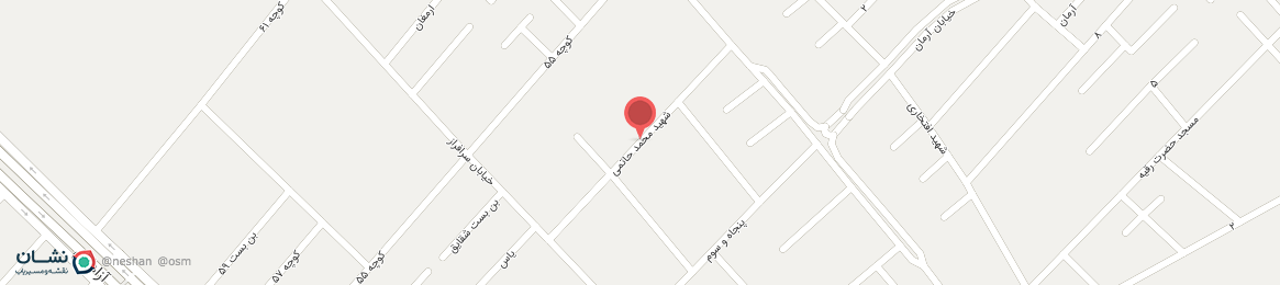 عکس خیابان شهید محمد حاتمی یزد