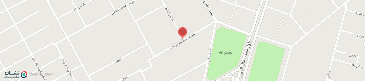 عکس خیابان سرلشکر ایرانژاد سیرجان