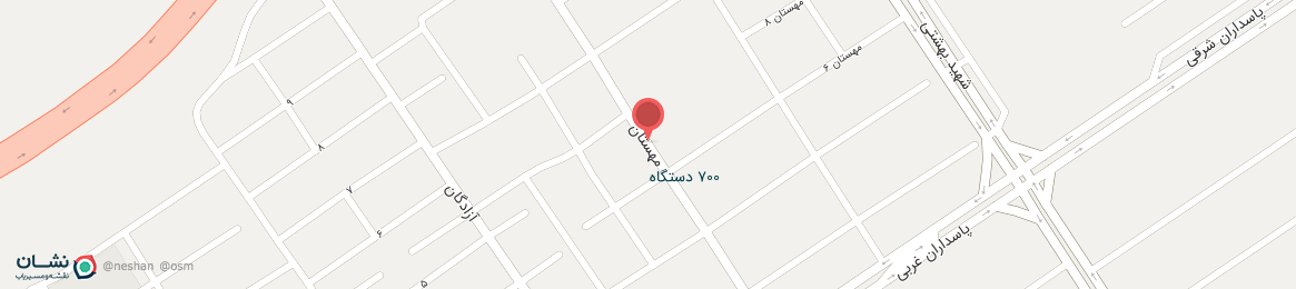 عکس خیابان مهستان خمینی شهر