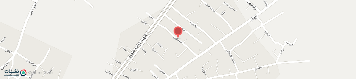 عکس خیابان فلسطین درچه