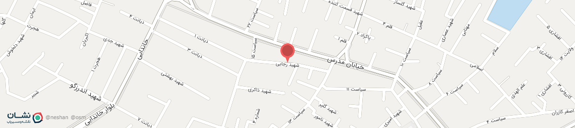 عکس خیابان شهید رجایی کاشان