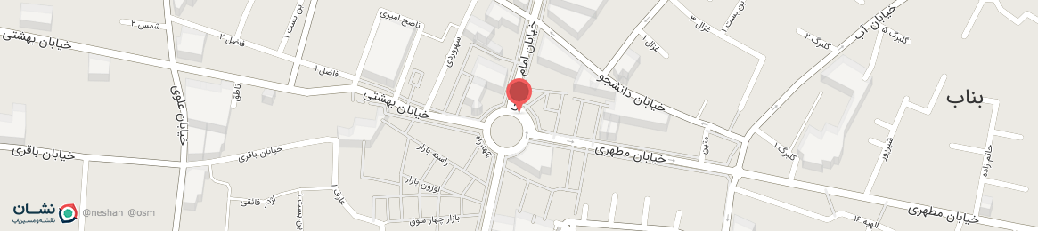 عکس میدان امام حسین بناب