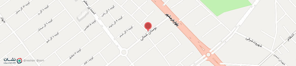 عکس خیابان بوستان شمالی کازرون