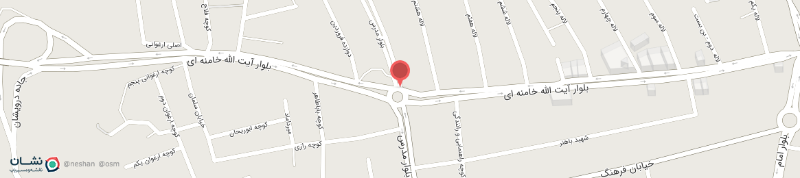 عکس میدان بلوار امام باغ ملک