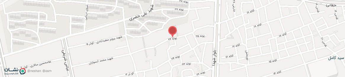 عکس کوچه پونه 26 بندرعباس