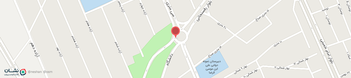 عکس میدان دادگستری قرچک