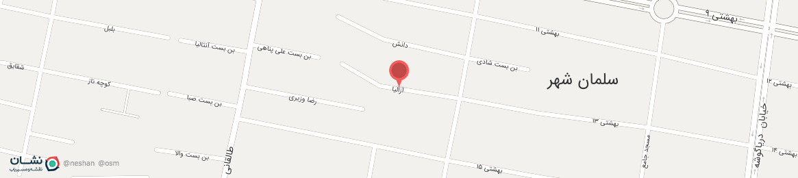 عکس خیابان آزالیا سلمان شهر