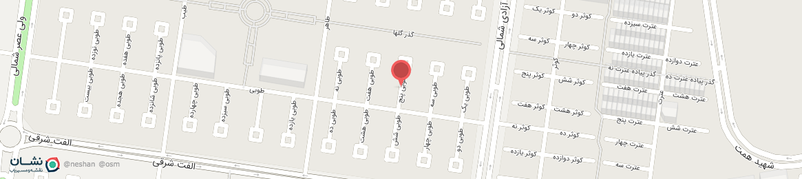 عکس خیابان طوبی پنج بهارستان