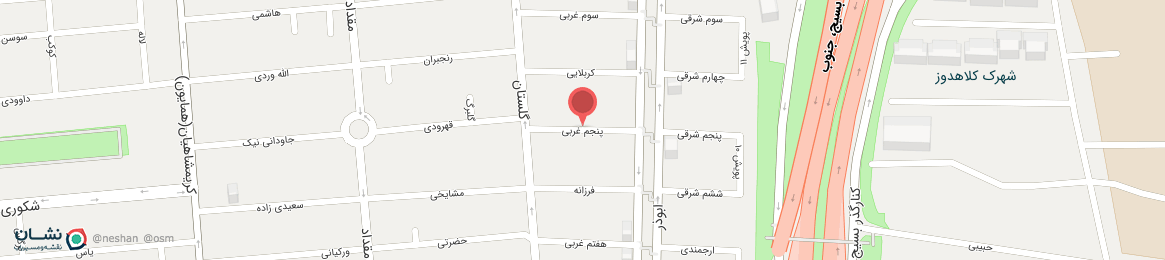 عکس خیابان پنجم غربی تهران