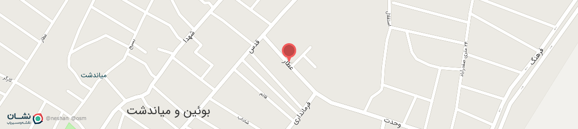 عکس خیابان عطار بخش مرکزی