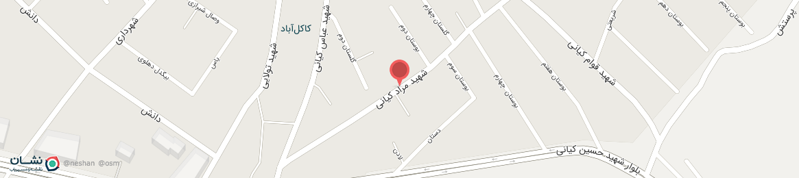 عکس خیابان شهید مراد کیانی گیان