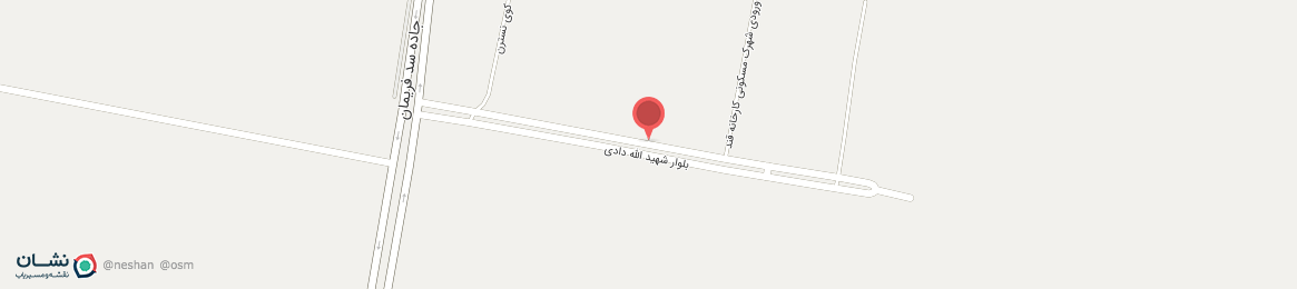 عکس بلوار شهید الله دادی بخش مرکزی شهرستان فریمان