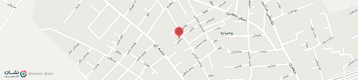 عکس خیابان دانش وحیدیه