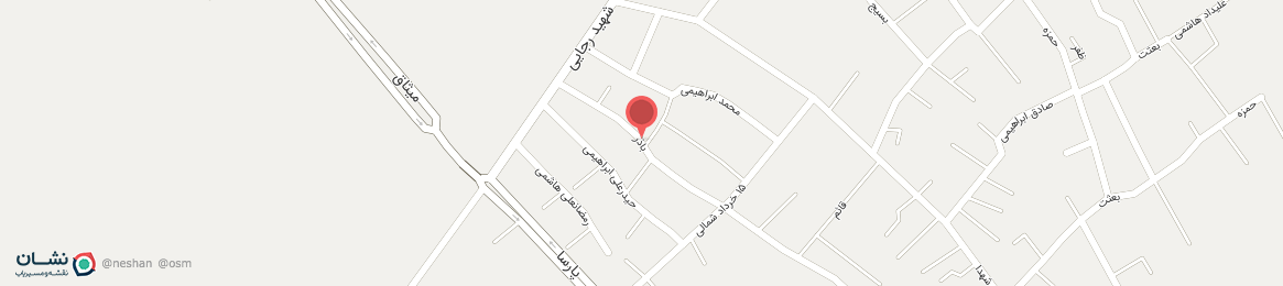 عکس خیابان باذر بخش مرکزی شهرستان نجف آباد