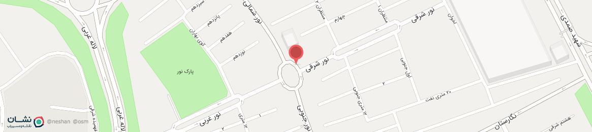 عکس فلکه بزرگ شهرک نور تبریز