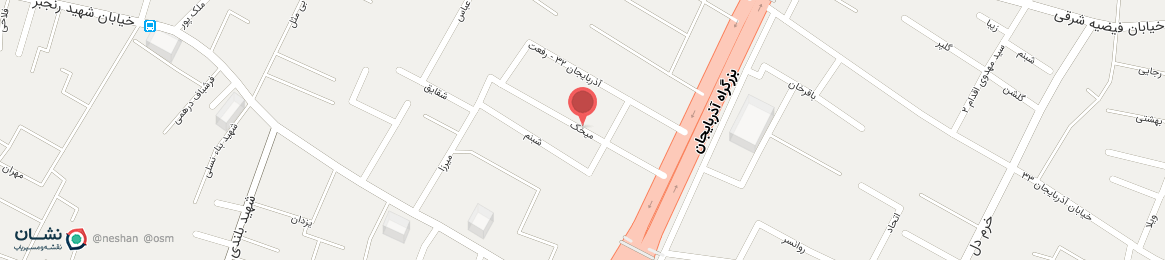 عکس خیابان میخک تبریز