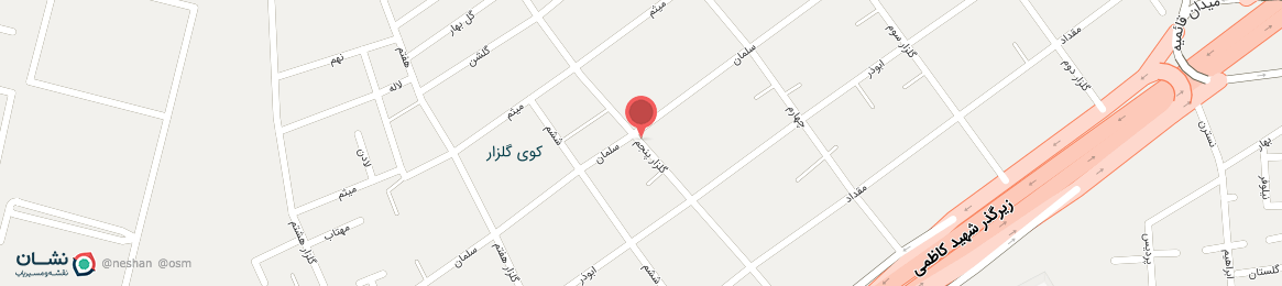 عکس خیابان گلزار پنجم اصفهان