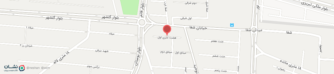 عکس خیابان هشت متری اول تبریز