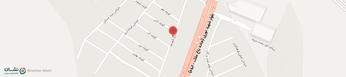 عکس خیابان شهریور باغ ملک