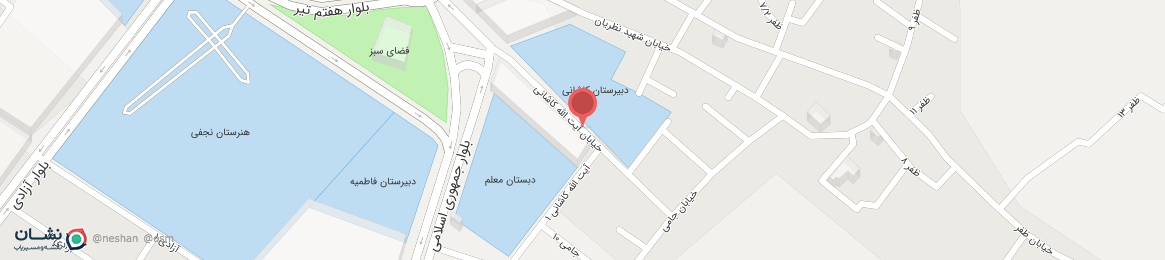 عکس خیابان آیت الله کاشانی شهر بابک