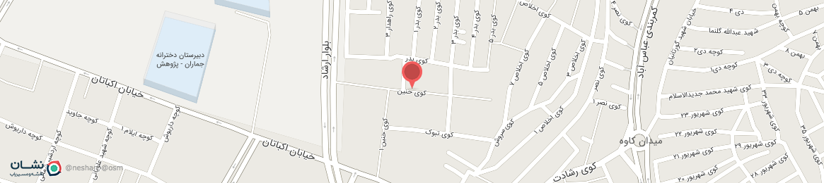 عکس خیابان کوی حنین سنندج