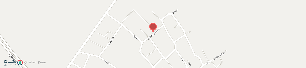 عکس خیابان قمر بنی هاشم بخش مرکزی شهرستان نجف آباد