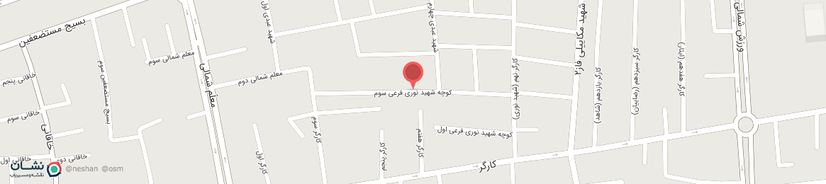 عکس خیابان شهید نوری فرعی سوم شاهین دژ