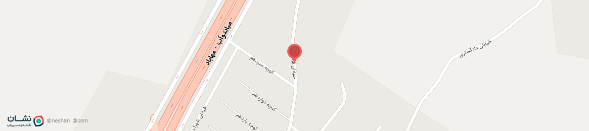 عکس خیابان فرهنگ مهاباد