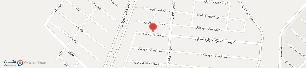 عکس خیابان شهیدنیک نژاد چهارم غربی زنجان