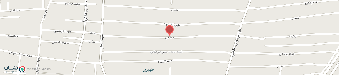 عکس خیابان مقدسی ملایر