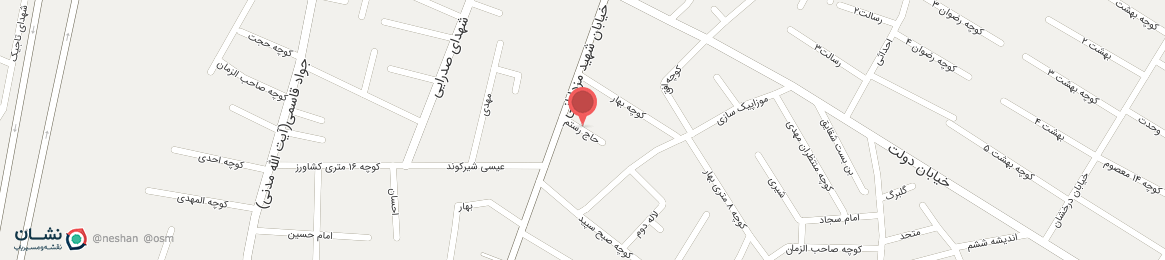 عکس خیابان حاج رستم ورامین