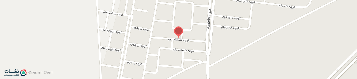 عکس خیابان شمشاد دوم تفت