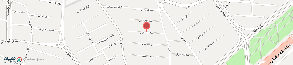 عکس خیابان سبا سوم غربی تبریز