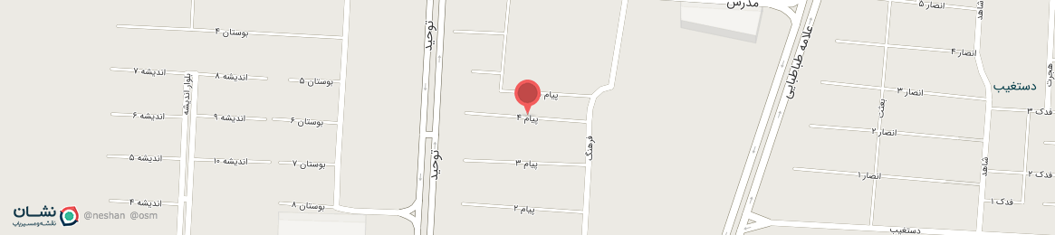 عکس خیابان پیام 4 بخش مرکزی