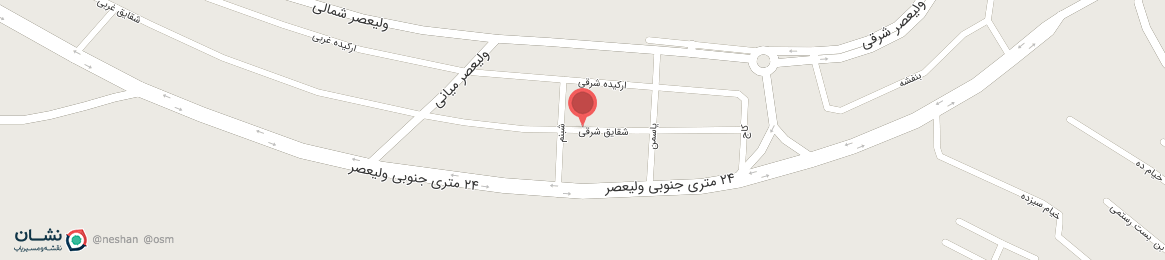 عکس خیابان شقایق شرقی مرند